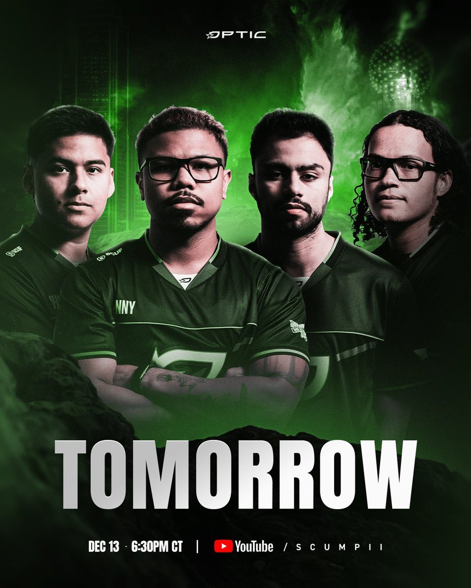 GGBreakingPoint's tweet image. OpTic have seemingly confirmed Huke in for Pred, per @CdlScrimintel's original report