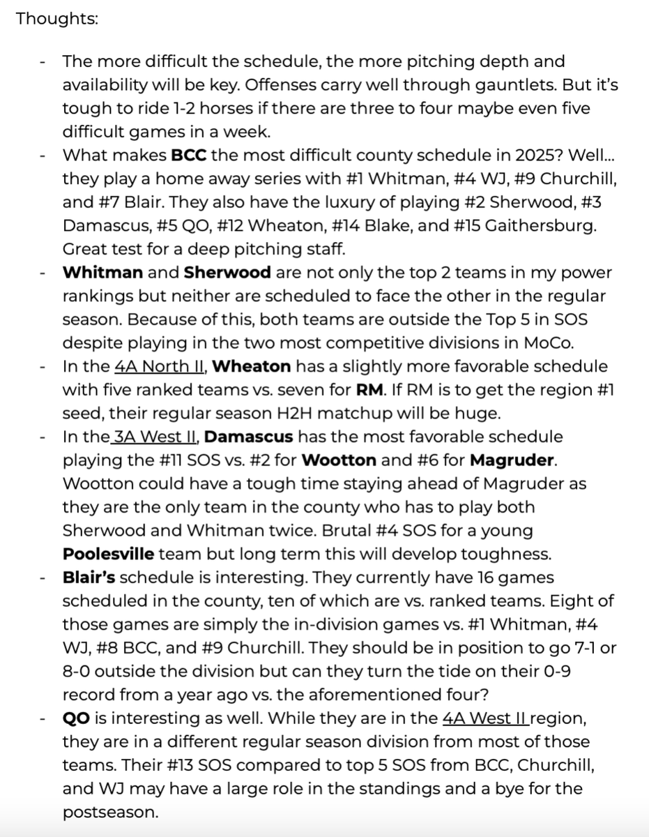 MoCoBaseballLog's tweet photo. Commentary on the SOS ⬇️ https://t.co/U1o6XYgNFf