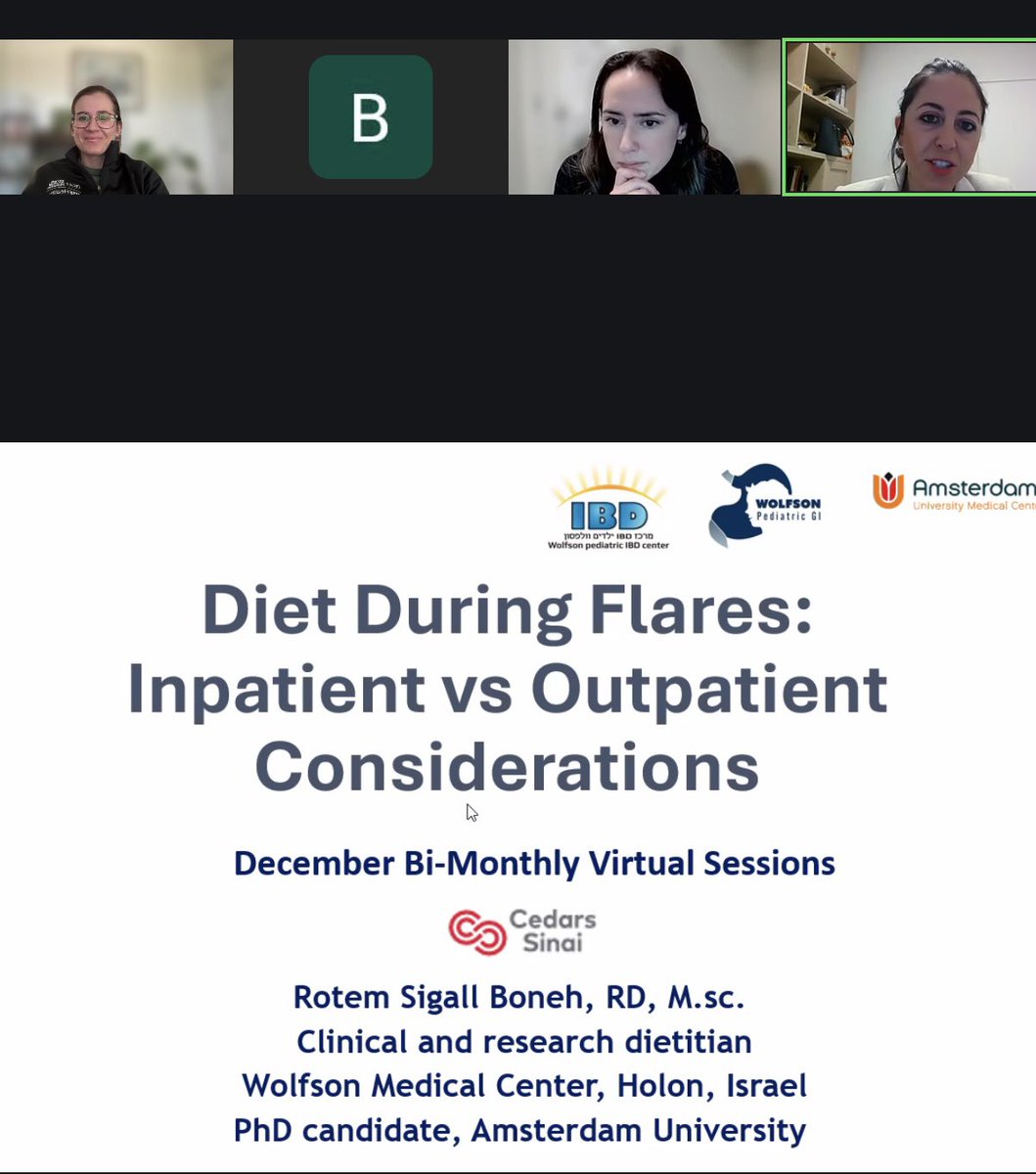 Nikki Misner, MS, RDN (@nikkimisnerrd) on Twitter photo A great DIET program lecture today with <a href="/BonehRotem/">Rotem Sigall Boneh</a>. Fantastic review of literature on diet therapy inpatient vs outpatient. Malnutrition is common and all patients should be screened. EEN can be a great tool in inducing remission. A great DIET program lecture today with <a href="/BonehRotem/">Rotem Sigall Boneh</a>. Fantastic review of literature on diet therapy inpatient vs outpatient. Malnutrition is common and all patients should be screened. EEN can be a great tool in inducing remission.
