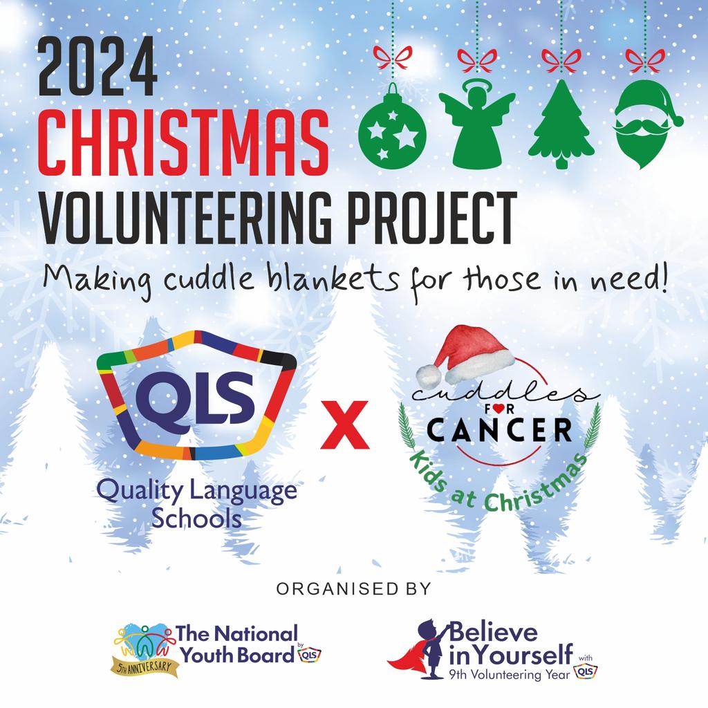 qlsnetwork's tweet image. 🎄 The QLS Xmas Volunteering Project is back for a 2nd year! Students across Greece will join forces to craft cuddle blankets for charity with renowned youth activist @FaithIDickinson of @Cuddles_4Cancer. 🇬🇷 🇨🇦
#QLS #QLSxC4C #CuddlesForCancer #TheQLSWay #InspiringExcellence