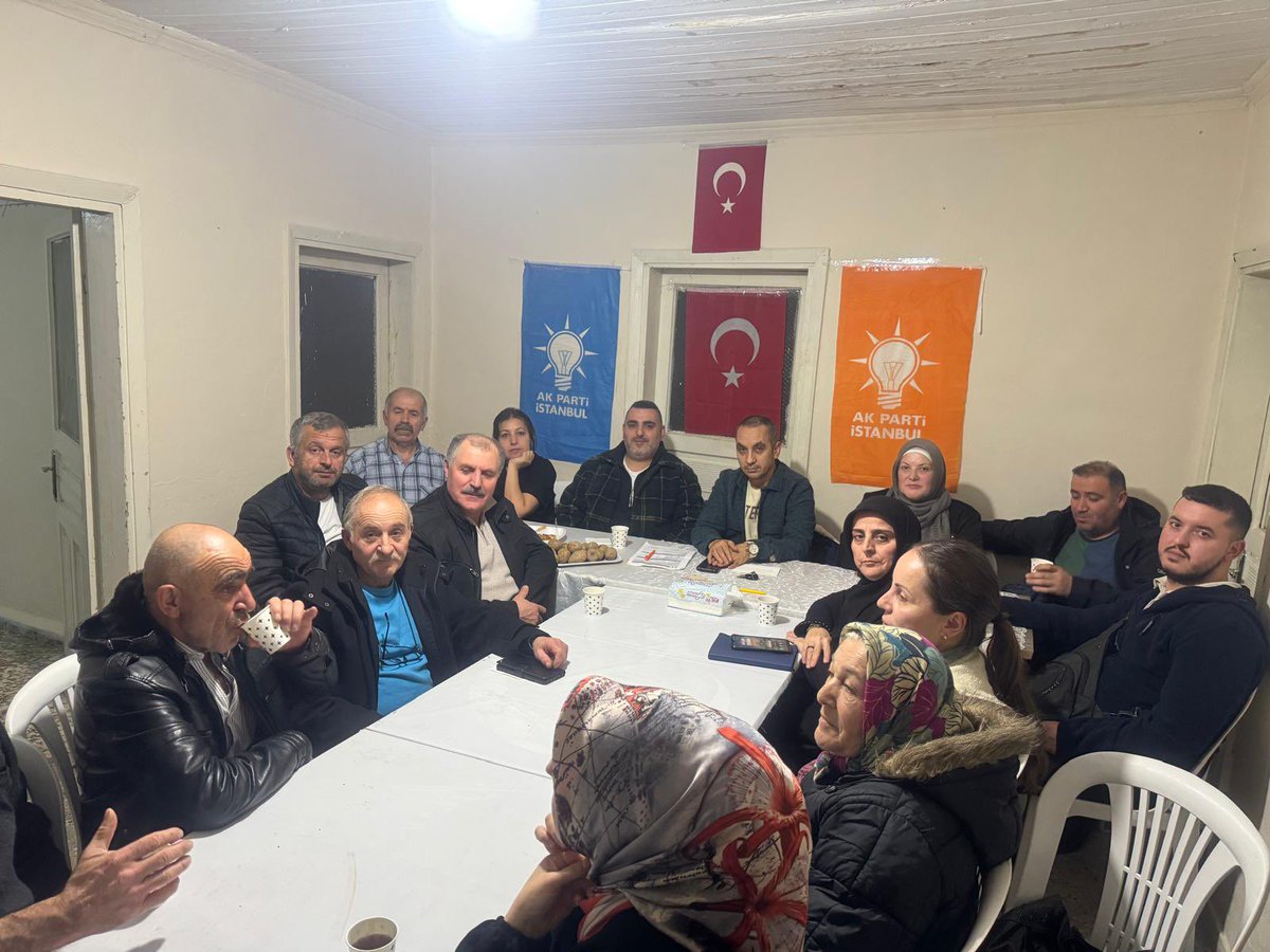 <a href="/atasehirakparti/">AK Parti Ataşehir</a> Mimar Sinan Mah. haftalık toplantsına katılım sağladk İlçe Başkanımız <a href="/burakcifci34/">Burak ÇİFCİ</a> nin selamlarını ilettik Özverili çalışmlarndan dolayı Mah Bşk <a href="/MuminMumindmn10/">Mümin</a> ve teşklatına teşekkür ederim <a href="/mtalhakor/">M. Talha Kor</a> <a href="/Nurullahaktas__/">Nurullah AKTAŞ</a> <a href="/Av_ErolBulut/">Erol Bulut</a> <a href="/tugbaisikercan/">Tuğba IŞIK ERCAN</a> <a href="/RTErdogan/">Recep Tayyip Erdoğan</a>