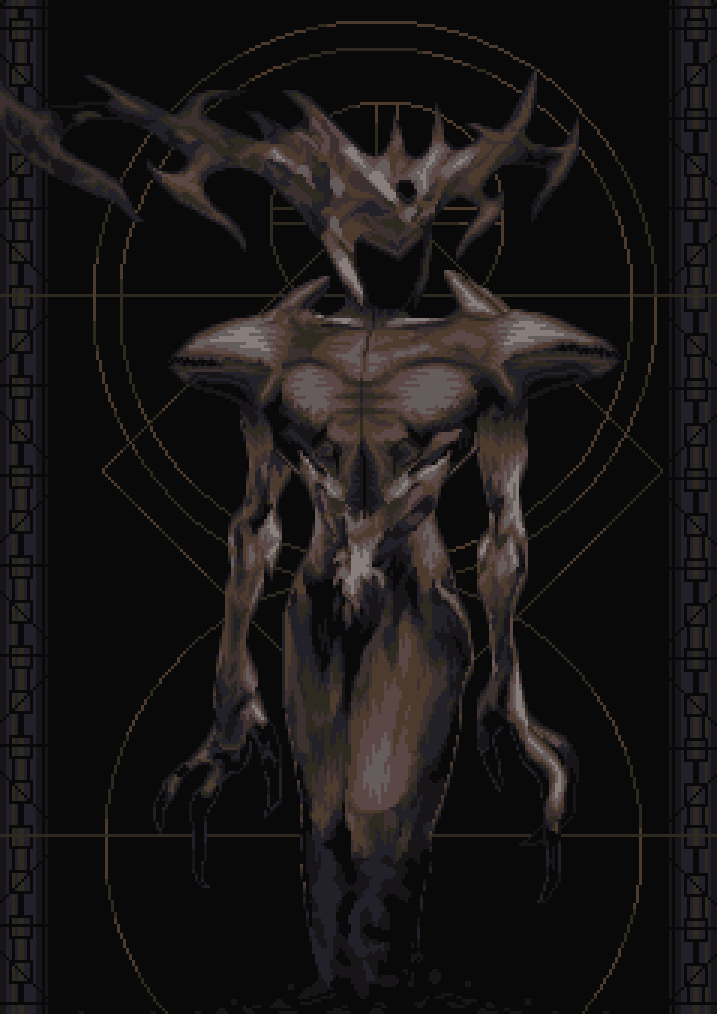 Dark themed smth smth Fire Antronach inspired
6h of work

#pixelart #art