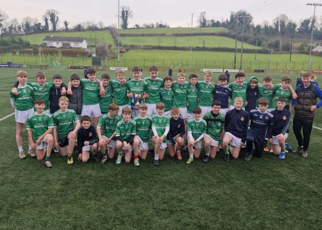 U -14 Ulster Champions. Well done lads. Congrats to Mr O Shea and Mr Lynch also!!