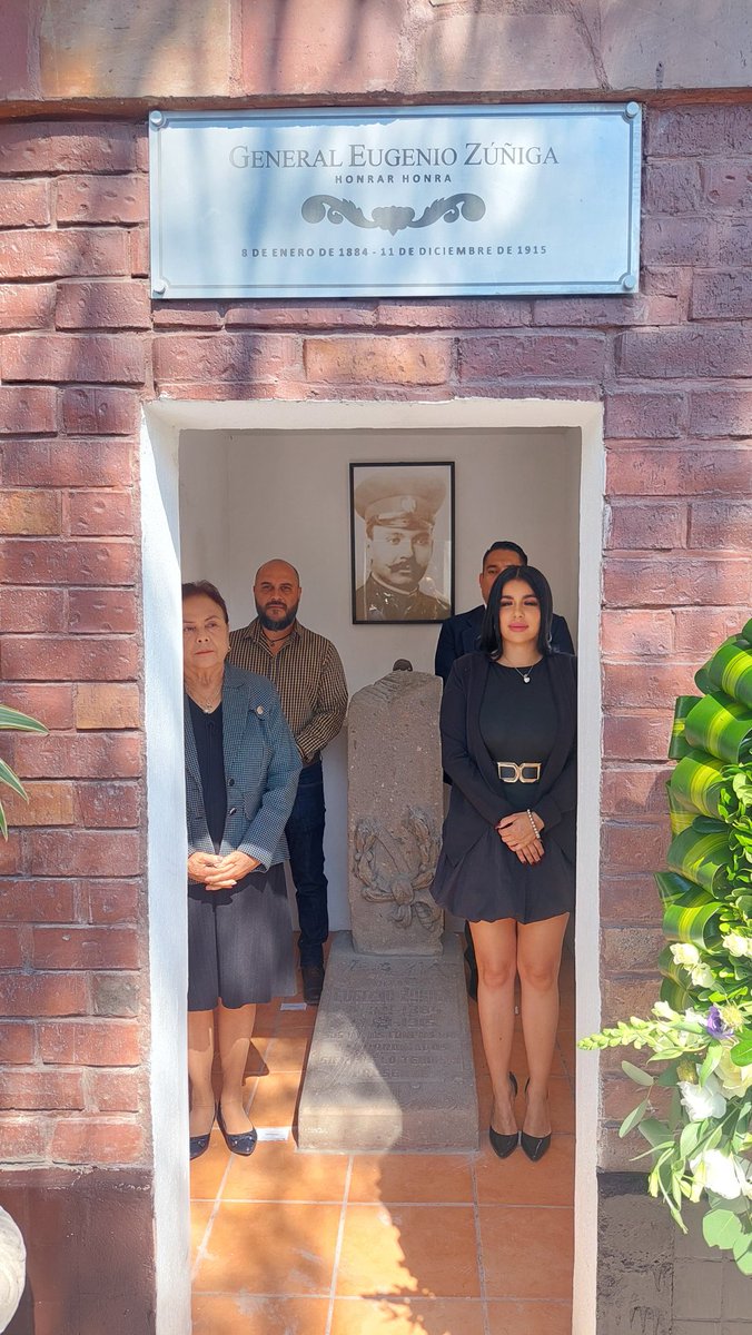 MariaAsencionAl's tweet photo. Conmemoramos la vida y el legado del General Eugenio Zúñiga Gálvez que dió identidad a nuestro municipio y con mucho respeto lo recordamos.

#DoñaMary https://t.co/Mxp2aL1U7N