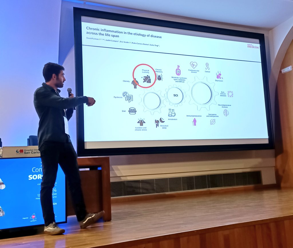 <a href="/pl_valenzuela/">Pedro L. Valenzuela</a>, profesor de la <a href="/UAHes/">Universidad Alcalá</a> y miembro de @fissac_es, nos expone los beneficios de la actividad física para el control de la inflamación crónica.