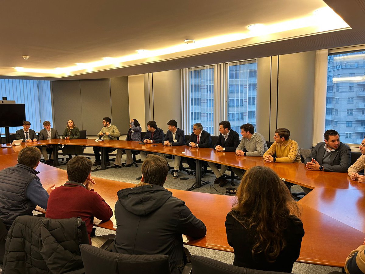 zoidoJI's tweet photo. Un placer recibir en el Parlamento Europeo a una delegación de @nnggsevilla y mostrarles el funcionamiento del órgano legislativo de la Unión Europea. Gracias a @alegarciacasres y todo el grupo por su interés y cariño. https://t.co/VXNCQDfU16