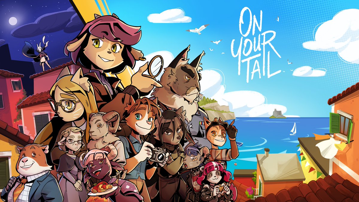 Humble Games (@playhumblegames) on Twitter photo We're celebrating the launch of On Your Tail with a Steam key giveaway so you can play at launch! 🔑
To enter:
💙 Like
🔀 Retweet
✔️ Follow <a href="/PlayHumbleGames/">Humble Games</a> & @OnYourTailGame
FIVE winners picked December 16th! We're celebrating the launch of On Your Tail with a Steam key giveaway so you can play at launch! 🔑
To enter:
💙 Like
🔀 Retweet
✔️ Follow <a href="/PlayHumbleGames/">Humble Games</a> & @OnYourTailGame
FIVE winners picked December 16th!