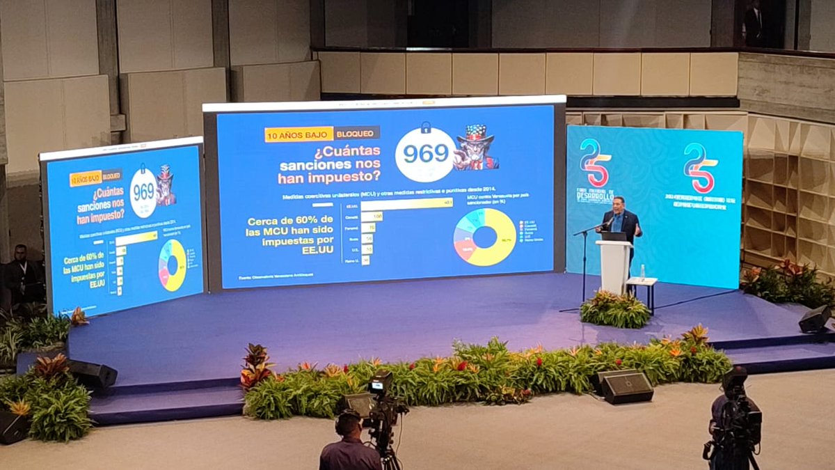 AntibloqueoVen's tweet photo. #Entérate | El viceministro de Políticas Antibloqueo, William Castillo @planwac, refirió que la historia del bloqueo contra Venezuela tiene su origen en los recursos estratégicos que posee, y que resultan 
 apetecibles para los países imperialistas.

#Venezuela #China #ZonasEconómicasEspeciales