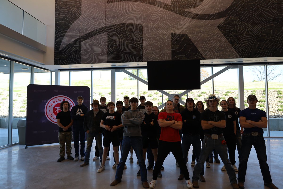 A few weeks ago, our first day at the new career center: TRCC. AM and PM class. <a href="/RSWolves/">Reeds Spring Schools</a>