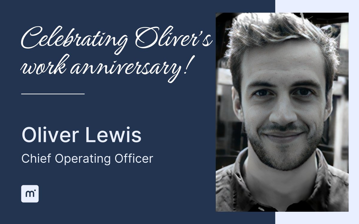 ModiiCo's tweet image. Happy work anniversary, Oliver! 🥳
From day one, his expertise, calm leadership, and dedication-including early mornings from Australia-have been pivotal to our success. Outside of work, Olly a proud girl dad to twin daughters and loves catching waves off the Australian coast.