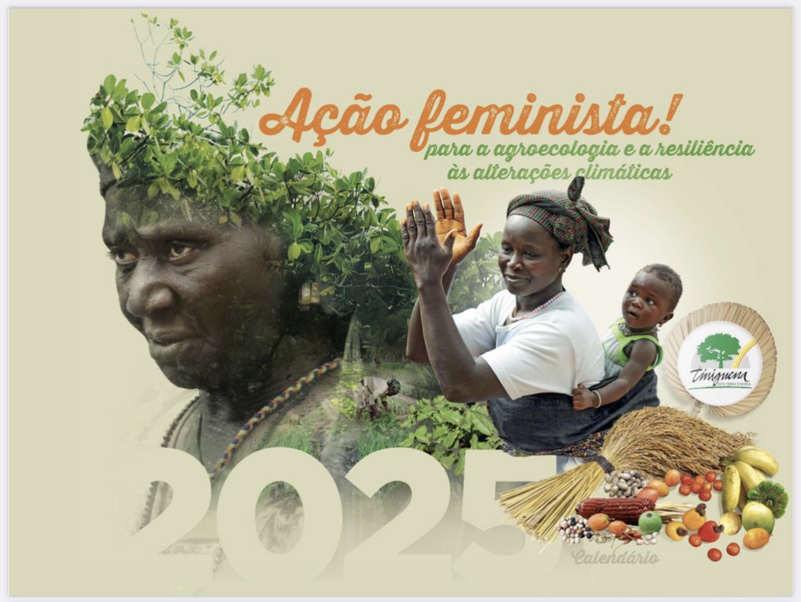 debarros_miguel's tweet photo. Calendário Tiniguena 2025
“AÇÃO FEMINISTA para a agroecologia e a resiliência às alterações climáticas”
Apresentação
• Dia 14/12/24: Abú, Ilha de Formosa, Bolama-Bijagós
• Dia 17/12/24: Bafatá-Oio, Oio
• Dia 18/12/24: Calaque, Tombali
• Dia 19/12/24: Djabada Porto, Quinará https://t.co/YYlkCdniTJ