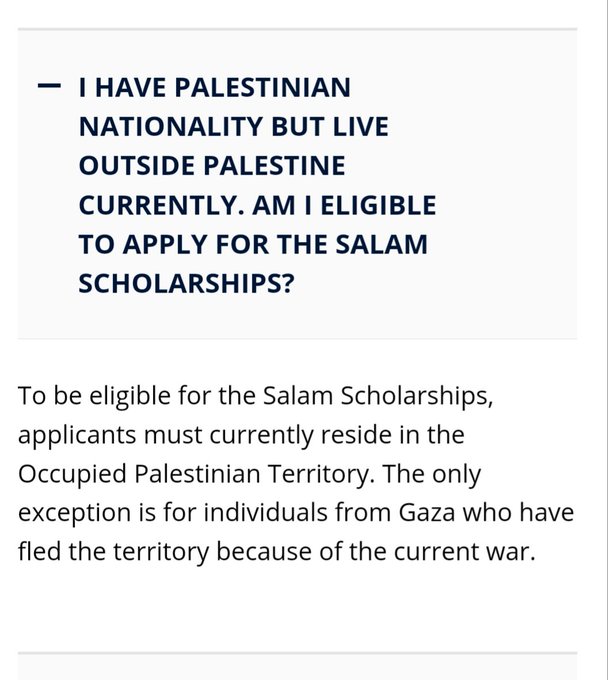 Amplifying Palestinian Voices (@afrahsaleem) on Twitter photo Ulster University, Northern Ireland, UK. The Salam Scholarships. FIVE fully funded scholarships for women. 1 Undergraduate, 1 Master's, 1 PhD, 2 MBBS (Graduate entry Medicine) ulster.ac.uk/scholarships/t…… Ulster University, Northern Ireland, UK. The Salam Scholarships. FIVE fully funded scholarships for women. 1 Undergraduate, 1 Master's, 1 PhD, 2 MBBS (Graduate entry Medicine) ulster.ac.uk/scholarships/t……