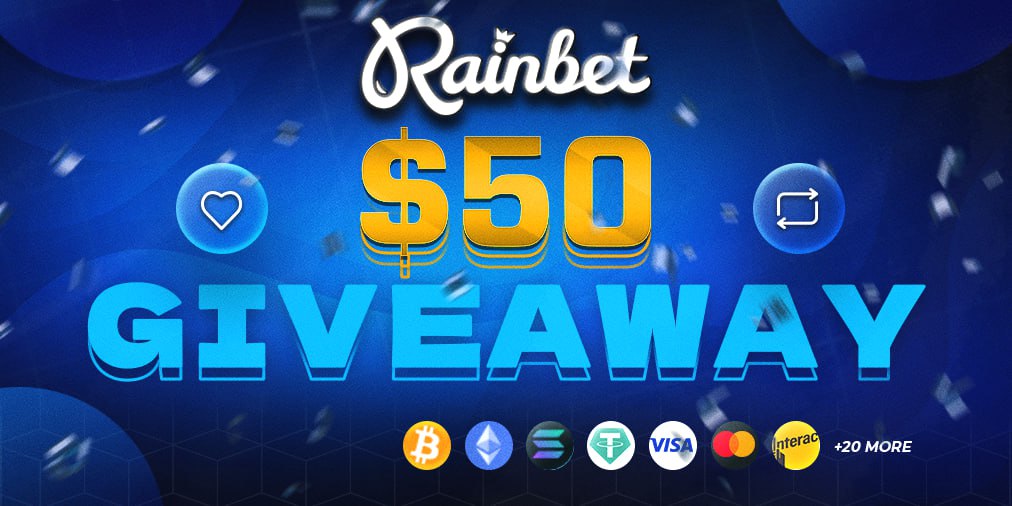 GiveAwayHost's tweet photo. $50 in 4 hours 🐈🦄🐣

-RT + Follow @Rainbetbonus 

(AD, NFA, DYOR) https://t.co/NZFDBkrHc2