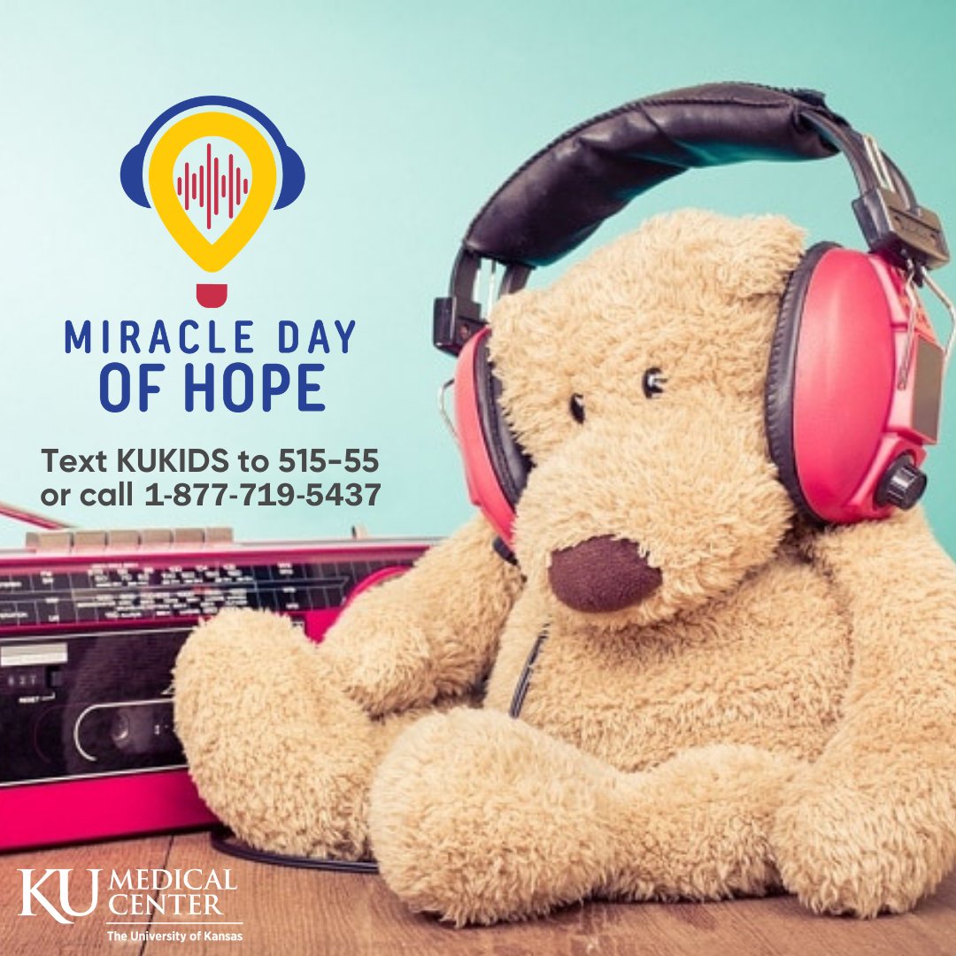 102.5 JACK FM (@1025jackfm) on Twitter photo Shout out to our friends at KC Dentistry For Kids for sponsoring our Giggle Breaks throughout an emotional radiothon day! 😁
Call or text NOW to support <a href="/CMNHospitals/">Children's Miracle Network Hospitals</a> and <a href="/KUMedCenter/">KU Medical Center</a>! Shout out to our friends at KC Dentistry For Kids for sponsoring our Giggle Breaks throughout an emotional radiothon day! 😁
Call or text NOW to support <a href="/CMNHospitals/">Children's Miracle Network Hospitals</a> and <a href="/KUMedCenter/">KU Medical Center</a>!