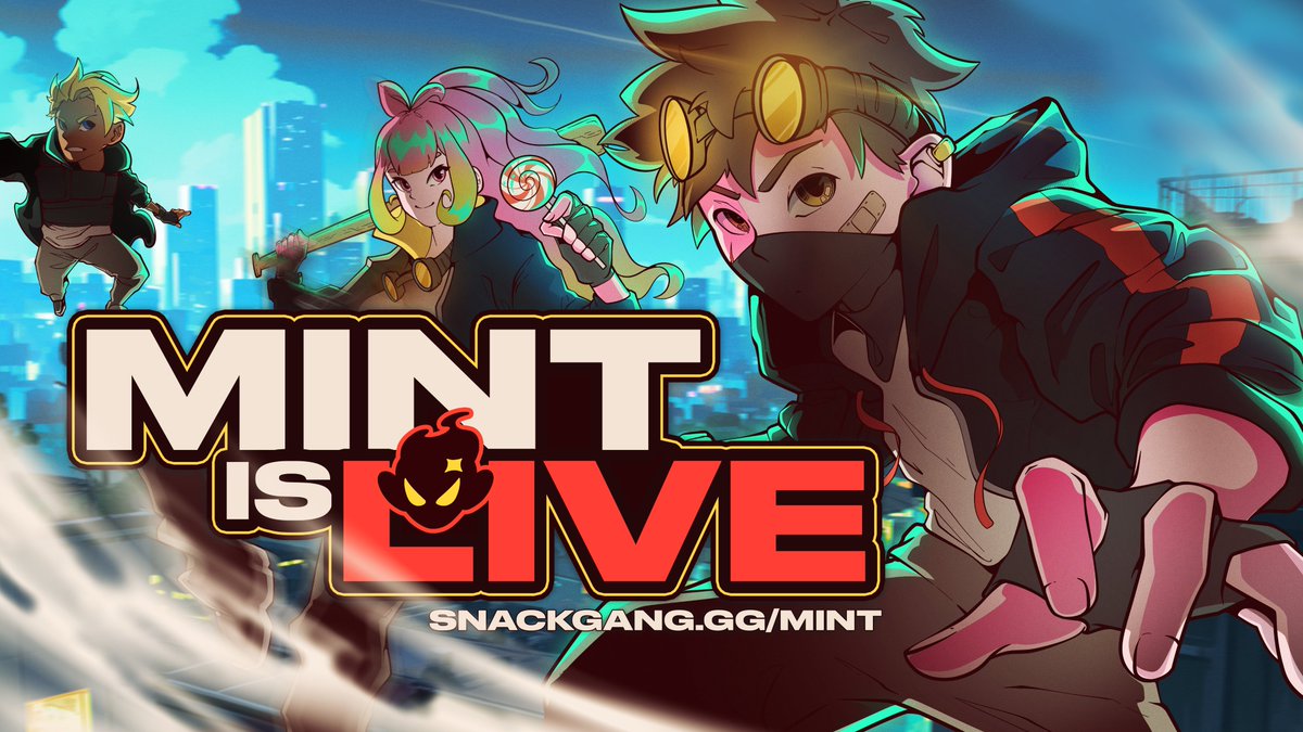 MINT IS NOW LIVE at SNACKGANG.GG/mint

The first 555 tickets score a 5.55x chance multiplier!