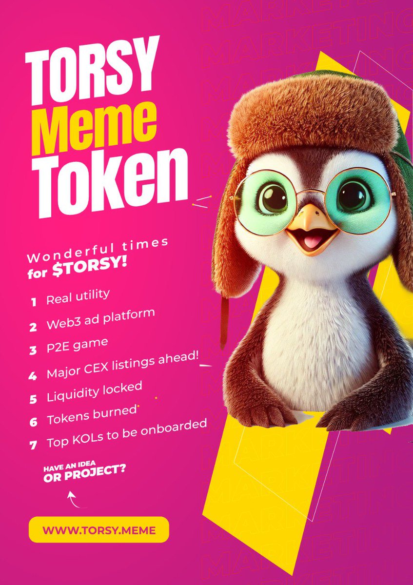 torsy_torsy's tweet photo. #TorsyPlatform stands out as the first memecoin with a multi-task earning system, allowing participants to engage, earn, and upgrade for even greater rewards! 
#TORSYPLATFORM is Unique!
Stay Tuned 

#TORSY #SOL #BTC #TorsyPlatform https://t.co/6LbFeClyOp