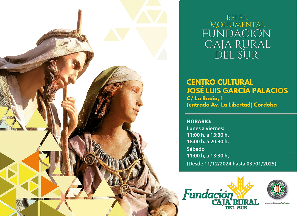 RealCirculoAmis's tweet image. El Círculo recomienda...
Belén Monumental Fundación Caja Rural del Sur
Centro Cultural José Luis García Palacios
C/ La Radio, 1 (entrada Av. La Libertad) Córdoba
Hasta el 3 de enero de 2025
#belen #Navidad2024 #quever #cordobaesp