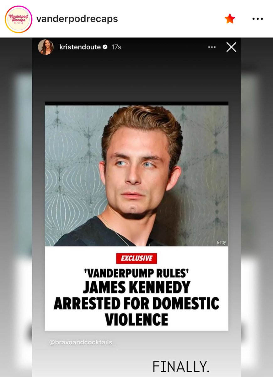 HousewivesHub's tweet photo. Kristen Doute shared this with the caption “FINALLY.” #PumpRules https://t.co/XsJB1szecY