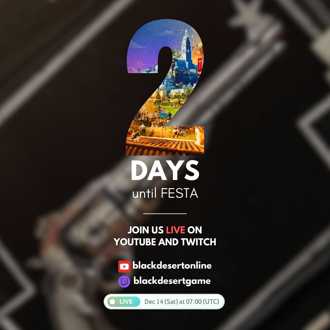 Black Desert Online PC tweet media