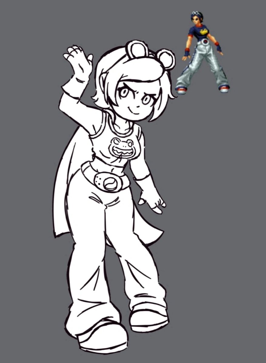 cyclopsb0y's tweet image. Justice girl sketch! 🐸
#MayLee #KOF #SNK #FanArt #TheKingOfFigthers #Animation 
#이진주