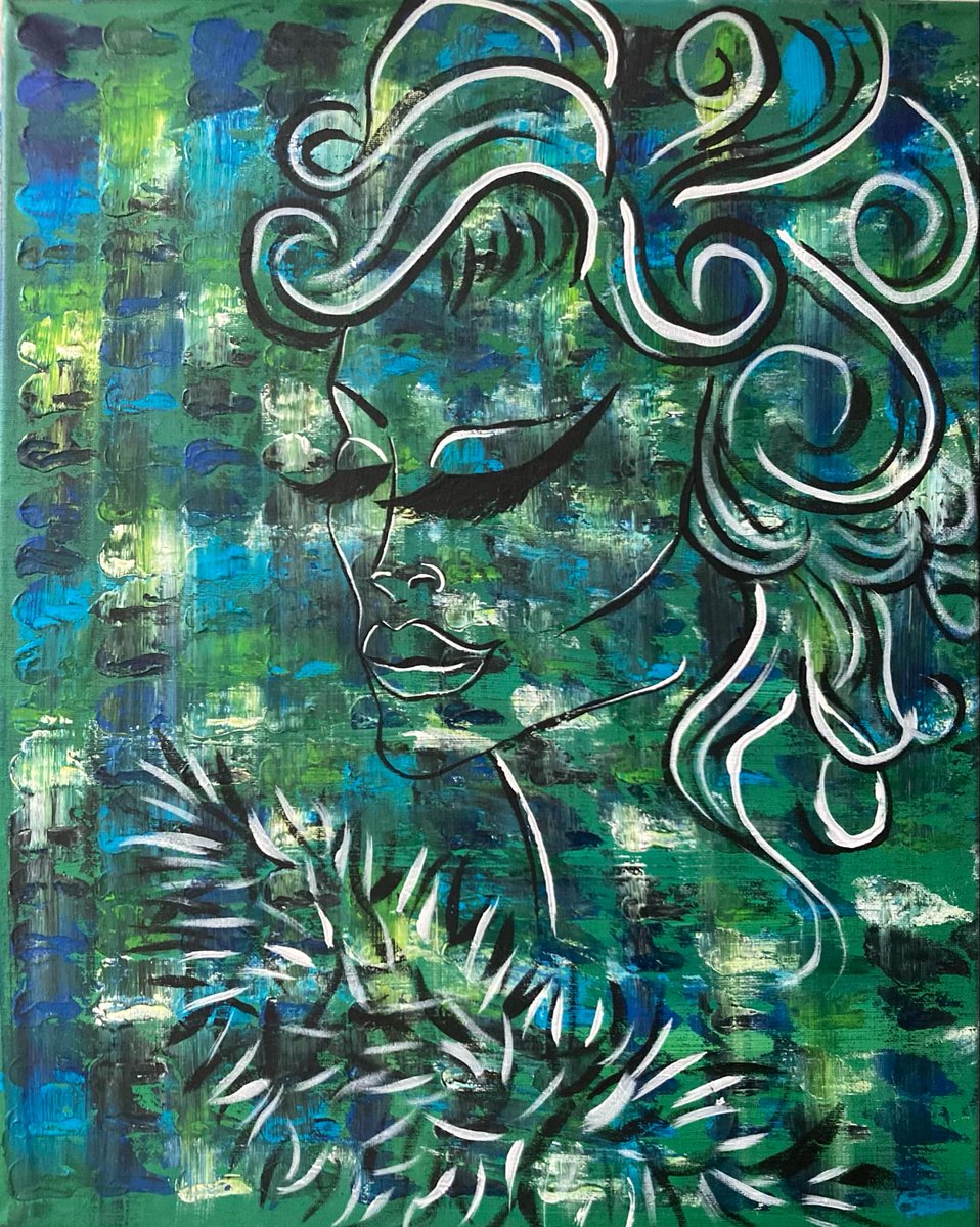 softcornersabq's tweet photo. NEW at the Studio: Allure of the Siren by Estevan Zamora - this brand new piece demands to be seen in person. Textured brushstrokes tease the senses, while the image of "her" invites you to take one deep breath, then another, and open up ...

For Sale NOW 

#artforsale #ABQ https://t.co/eeVXMbwZ2v