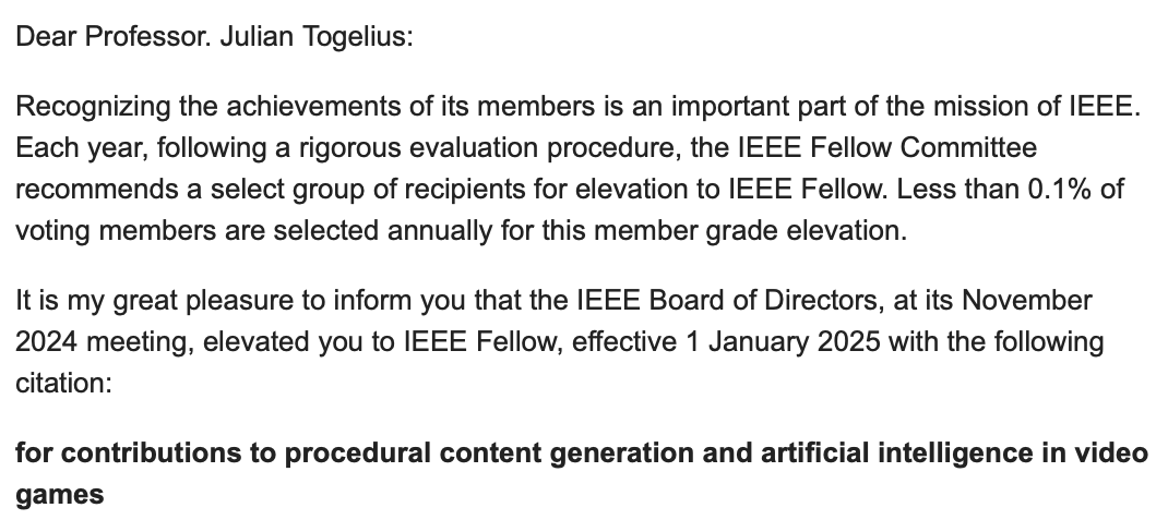 Julian Togelius tweet media