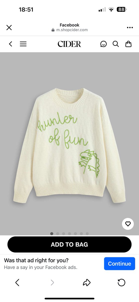 Does anyone know what it says on this cardigan? It’s driving me insane!