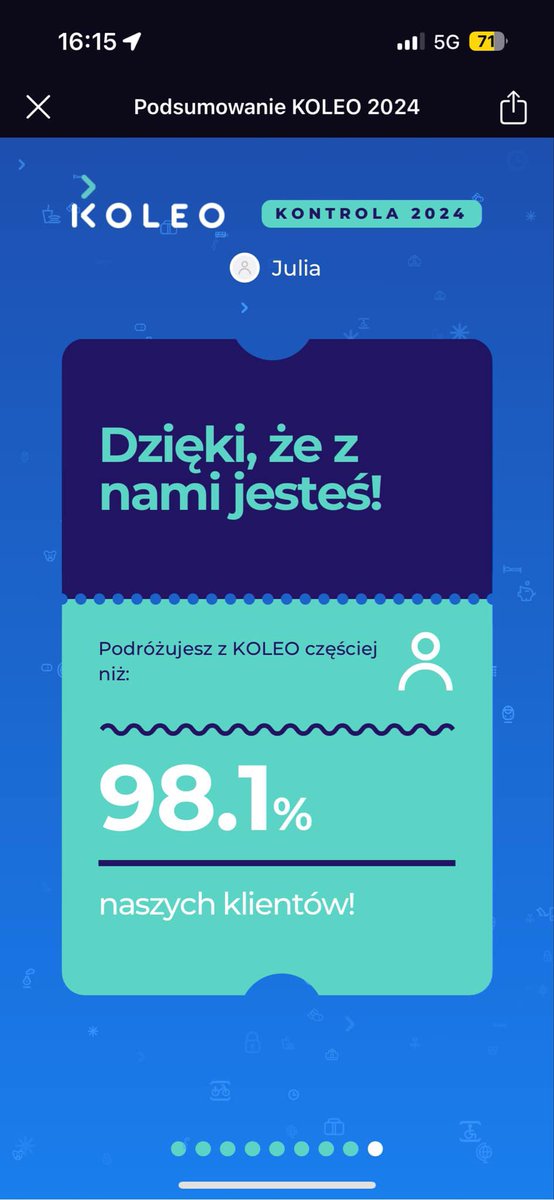 w tym roku znów koleo wrapped lepsze niż wrapped na spotify