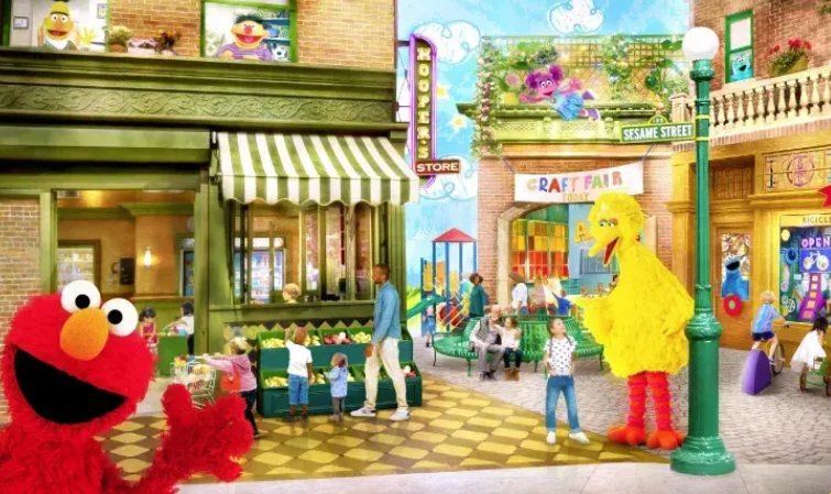 SandblastProd's tweet photo. Sandblast Productions is very proud to have worked with our partners at Sesame Workshop to create the immersive sound for Sesame Street Learn &amp; Play, located in The American Dream Mall in Rutherford, NJ!  
https://t.co/mKnZJdpHlF https://t.co/yAQ4Xhluor