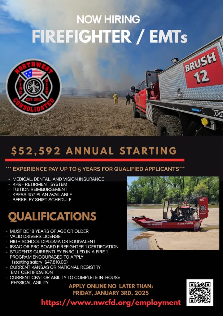 We're hiring!
nwcfd.org/employment