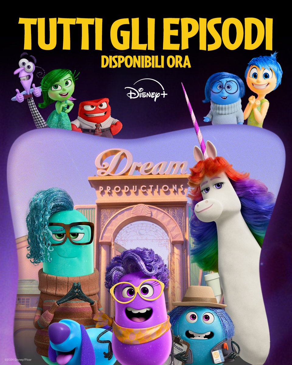 AI VOSTRI POSTI, GENTE! È IL MOMENTO DELLO SPETTACOLO! 
Tutti gli episodi di #DreamProductions, la nuovissima miniserie targata Disney e Pixar, sono disponibili ora solo su #DisneyPlus.