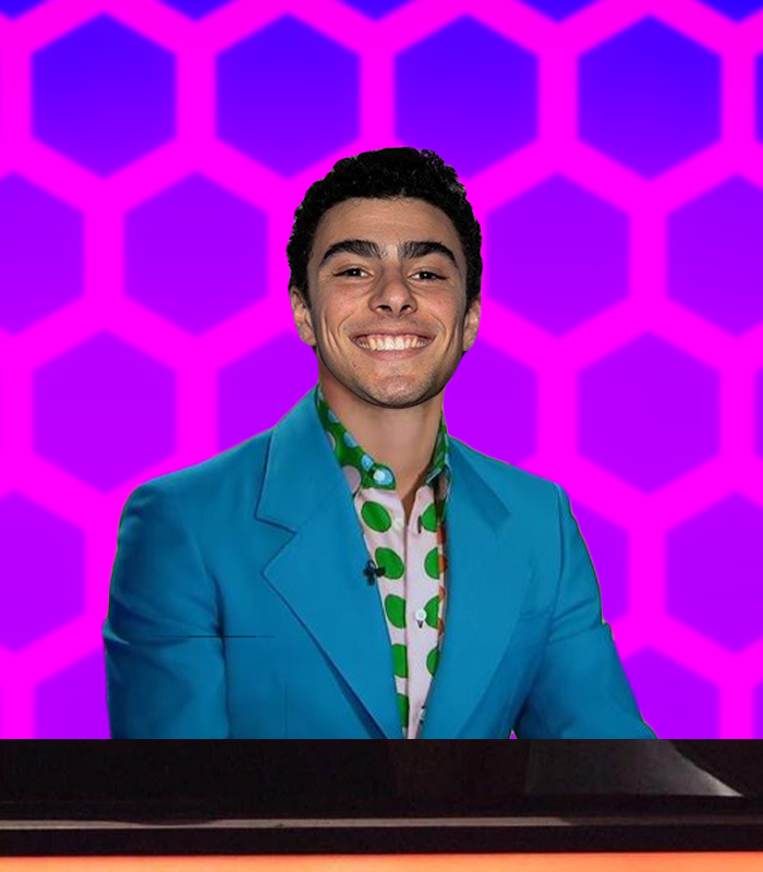 RuPaul: Tonight, on the runway, we’re joined by the man topping the most wanted list of everyone’s Grindr favorites. It’s Luigi Mangione! Tell me, Luigi. Are you still on the run?

Luigi: What can I say, Ru? Just like the bus, I'm still running.