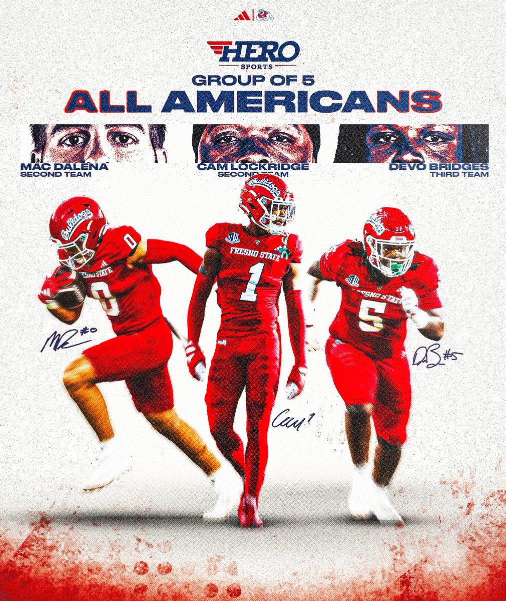 Fresno State Football (@fresnostatefb) on Twitter photo ๐ง๐ข๐ฃ '๐๐ข๐๐ฆโผ๏ธ
Fresno State has three selected to @HERO_SportsCFB All-America teams
<a href="/macdalena_15/">Mac Dalena</a>
<a href="/cambino5/">Cam Lockridge</a>
<a href="/DevoDaMan200/">Greedy</a> ๐ง๐ข๐ฃ '๐๐ข๐๐ฆโผ๏ธ
Fresno State has three selected to @HERO_SportsCFB All-America teams
<a href="/macdalena_15/">Mac Dalena</a>
<a href="/cambino5/">Cam Lockridge</a>
<a href="/DevoDaMan200/">Greedy</a>