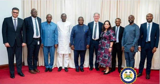 dahliakhalifa's tweet photo. #Energy Ministers from West &amp; Central Africa met in #SierraLeone to launch the Freetown Declaration, which aims to drive investment in distributed renewable energy. W/ 220M without power, public-private collaboration is key to unlocking sustainable energy access. #DRE https://t.co/vG88dK2tuD