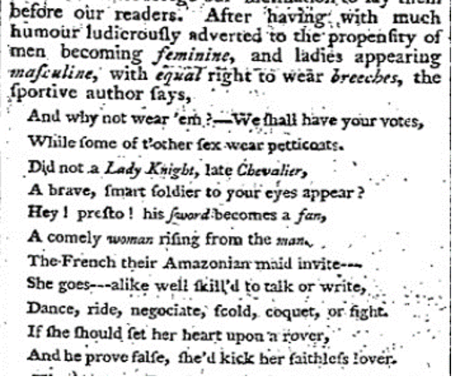 Waterloo Cross-Dressing Archive, c. 1730 to 1850 tweet media