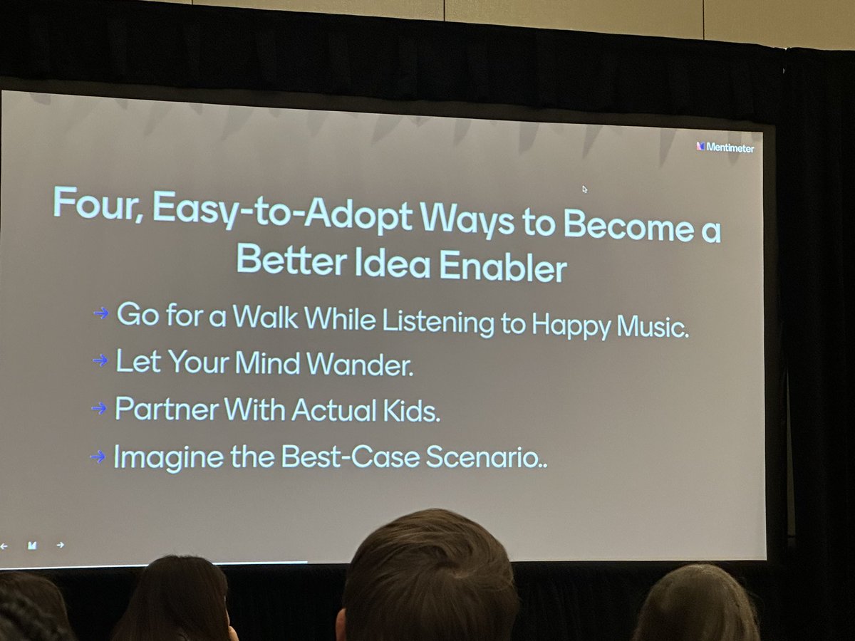 BonnieChelette's tweet photo. Look at the future Dr. @MrSteinOnline and his 🔥 @lacueorg closing session on divergent thinking. Packed house. #theMarcuseffect https://t.co/1xFRWhgy21