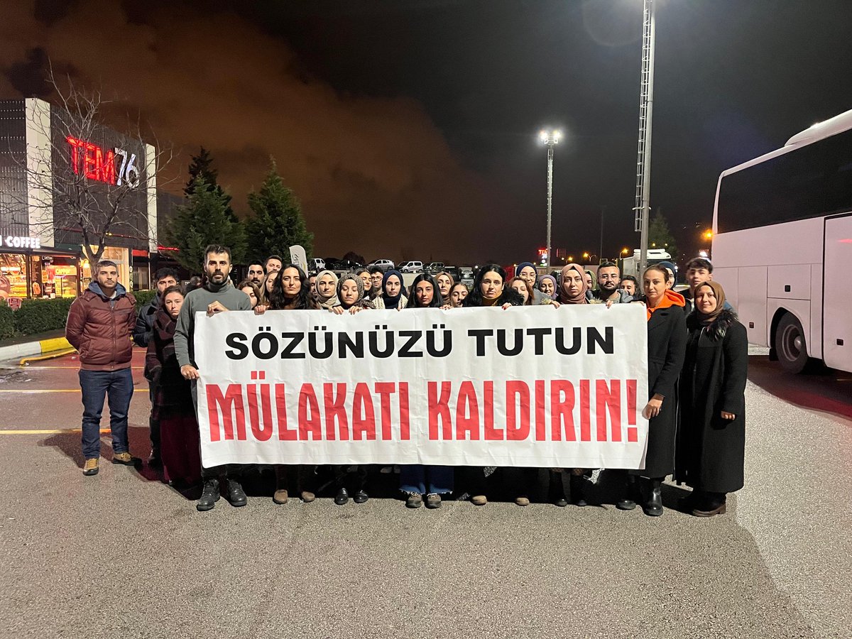 Adalet istiyorlar! 
Emeklerinin karşılığını hakkaniyetle almak için mücadele ediyorlar. Desteklerinizi bekliyorlar.
<a href="/eczozgurozel/">Özgür Özel</a> 
<a href="/MDervisogluTR/">Müsavat Dervişoğlu</a> 
<a href="/alibabacan/">Ali Babacan</a> 
<a href="/Ahmet_Davutoglu/">Ahmet Davutoğlu</a> 
<a href="/mahmutarikansp/">Mahmut Arıkan</a> 
<a href="/leventkuruoglu/">Levent Kuruoğlu</a> 
<a href="/kademozbay_/">Kadem Özbay</a> 
<a href="/muratagirel/">Murat AĞIREL</a> 
<a href="/cenginyurt52/">Cemal Enginyurt</a> 
<a href="/YS_Turkoglu/">Selçuk Türkoğlu</a> 
<a href="/zorlu77/">Prof.Dr.Kürşad ZORLU</a>