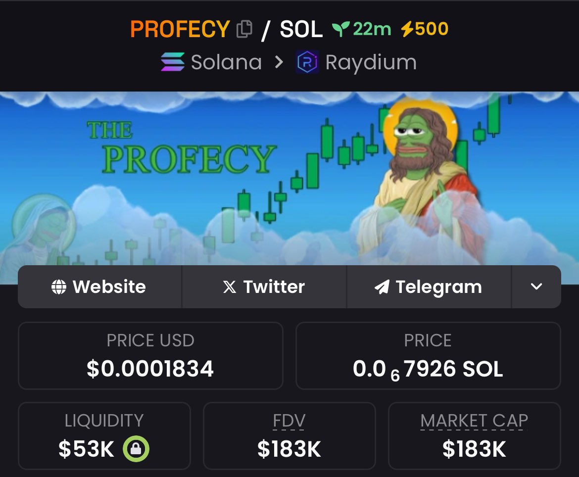 bio7ss's tweet photo. 🚨 Be careful with $PROFECY 🚨
81 fresh wallets which hold exclusively* the $PROFECY token out of the top 100 holders hold 78% of total supply! Very suspicious! DYOR           

 *apart from cheap airdrops below a value of 5$
#PROFECY
🫡 https://t.co/8Q7tBwRIgg