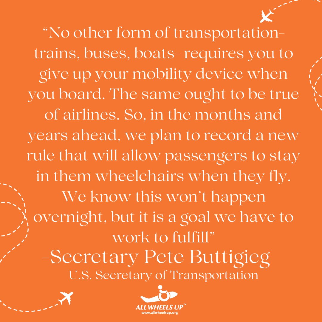 allwheelsup's tweet image. 🧡✈️💙

#FlyInclusive #AllWheelsUp #AccessiblityMatters #WheelchairSpotsOnAirplanes #AccessibleTravel #Wheelchair #Disabled #DisabledTravel #Accessible #Disability #WheelchairLife #Travel #Traveling #Aviation #Airplane #Airplanes #Transport #AirTravel #Wheelchairs #Transportation