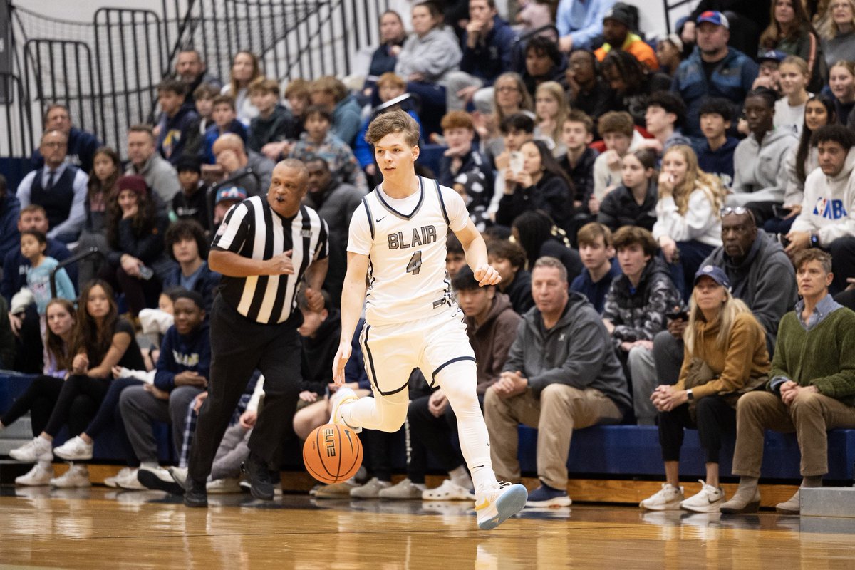 Blair moves to 5- 1 with a  92 - 65 hard fought win over Academy of New Church (PA). Five Bucs in double figures led by Deron Rippey with 27.