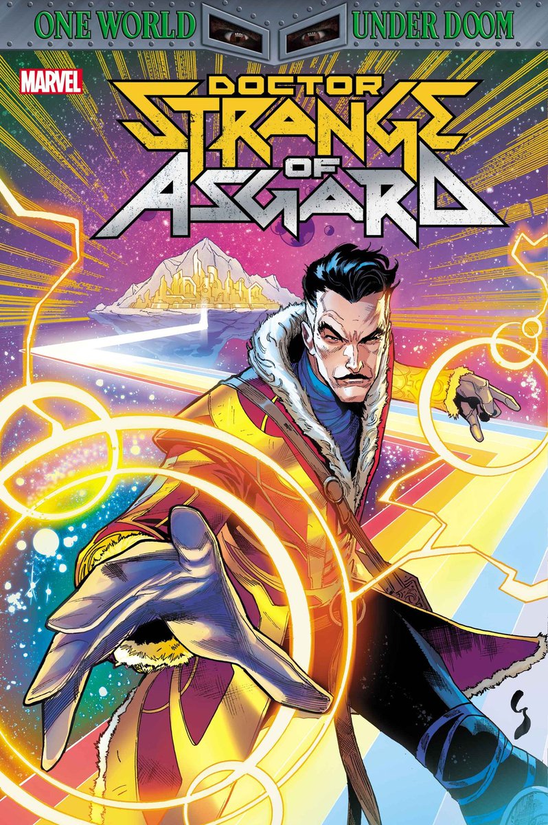 Dr. Strange of Asgard by Derek Landy and Carlos Magno has been announced! 

"It features Strange travelling to Asgard to see if Thor's Kingdom might be looking for a Sorcer Supreme of its own. Loki's willing to help but it comes with a wicked catch"