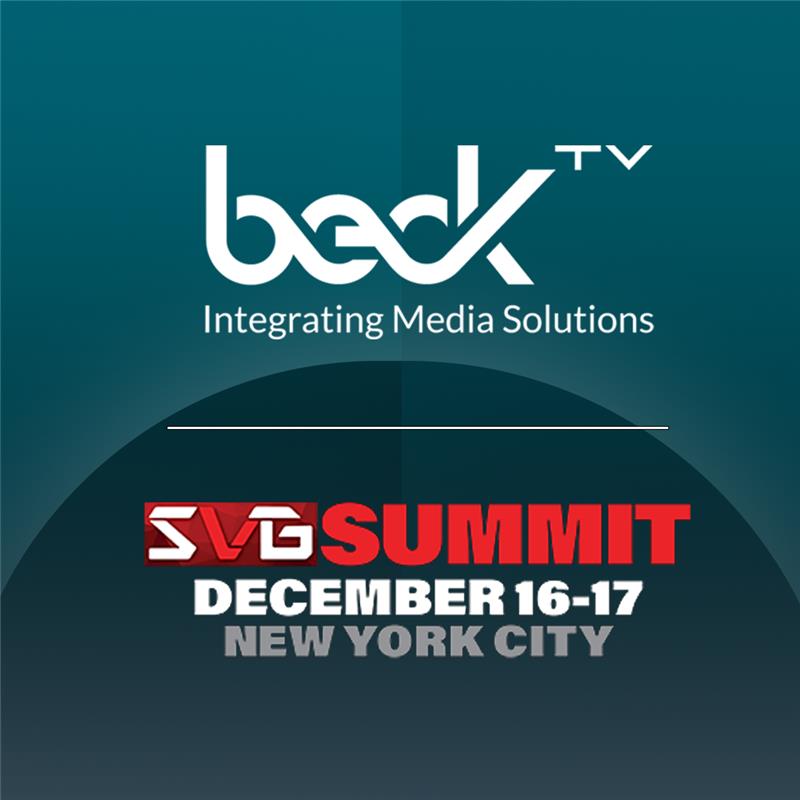 Beck_TV's tweet photo. The BeckTV team is headed to New York for the SVG Summit! 🗽
 
Find @brockraum, Matt Weiss, Brendan Cline, and Paul Nijak at the show to learn more about how the BeckTV team can help meet your design-build systems integrator needs. 
 
#BeckTVTeam #broadcast #liveproduction https://t.co/MAmdSSGDhy