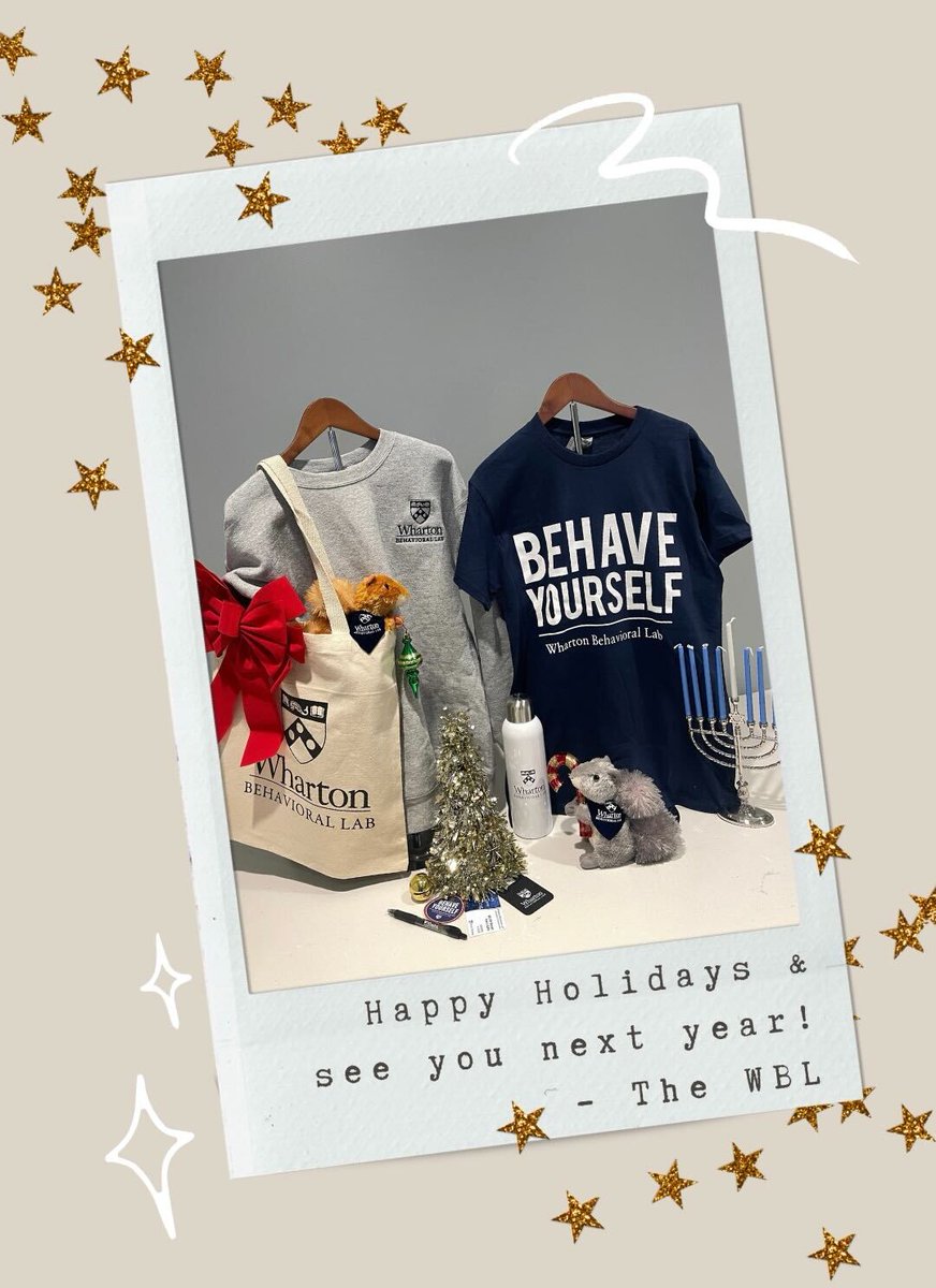 Our final study of the year has just concluded and this semester's Participant Rewards merch raffle winners have been chosen; we love getting the opportunity to give back to some of our most avid participants! We'll see you next year and in the meantime, behave yourselves! 😉🎅