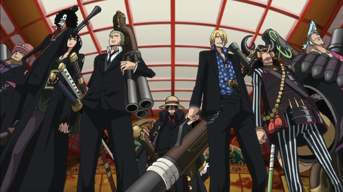 ToeiAnimation's tweet photo. Protect the East Blue! Happy 15 years to the premiere of One Piece Film: Strong World! Share with us your favorite moment from the film! #ONEPIECE #OnePieceStrongWorld https://t.co/K74fVXh1XM