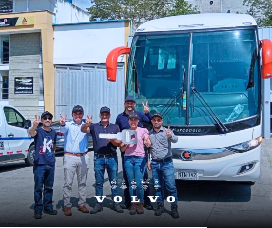 Hemos entregado una unidad #Volvo B460R a Cotransmagdalena, fortaleciendo su compromiso con la seguridad, eficiencia y confort en cada ruta.

¡Gracias, #Cotransmagdalena, por confiar en Volvo para seguir impulsando su excelencia en el camino!

#VolvoBuses #VolvoB460R