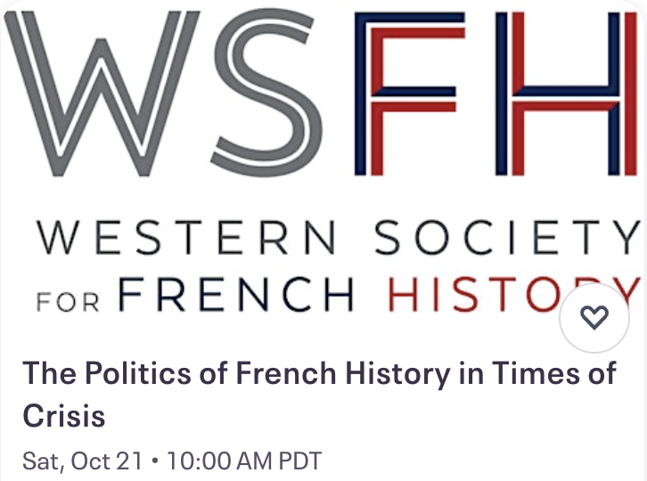 journal_wsfh's tweet photo. This vol's "Interventions" features a dialog w/@CoutiJacqueline @dr_tgpeterson @CorinneGressang   &amp; K Ringleberg re: The Politics of French History in Times of Crisis, a @WestFrenchHist Engagé.e.s event hosted by @sarahehorowitz last fall. https://t.co/lRi903ySnQ