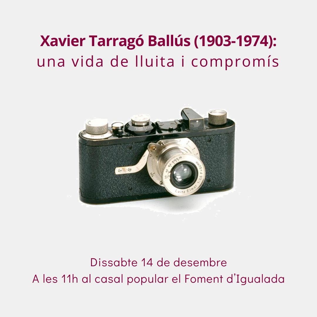 Aquest dissabte al casal <a href="/El_Foment/">Casal Popular Igd</a> desenterrarem de l'oblit una història molt poc coneguda. La memòria com a acte d'amor i homenatge, però també com eina per a l'emancipació
