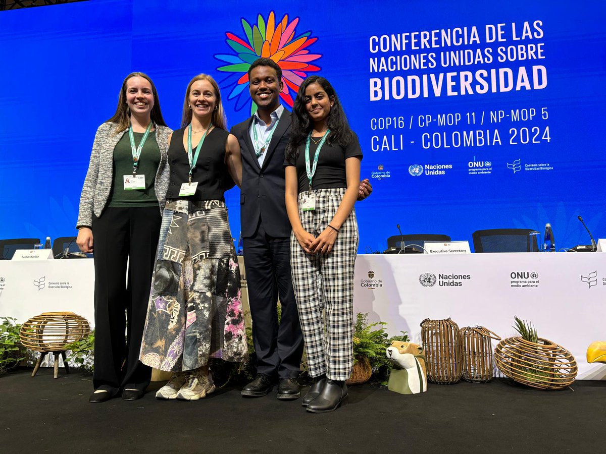 In this blog post <a href="/AllardLaw/">Allard School of Law</a> JD student Michael Girum shares his experiences as a member of #Canada's #youth delegation to <a href="/UNBiodiversity/">UN Biodiversity</a> #COP16 and his thoughts about the role of youth and lawyers in global biodiversity conservation bit.ly/400IPUt