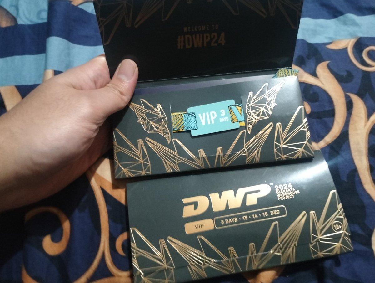 andrewardella's tweet photo. WTS
TIKET DWP 2024
1 tiket VIP 3-Day Pass
4,5 juta/tiket nego
(Hanya jual 1 tiket)

dm/reply yaaa ‼️
udah jd wristband gaperlu tuker tiket lagih

wtb wts dwp24 https://t.co/HPLqpfGreA