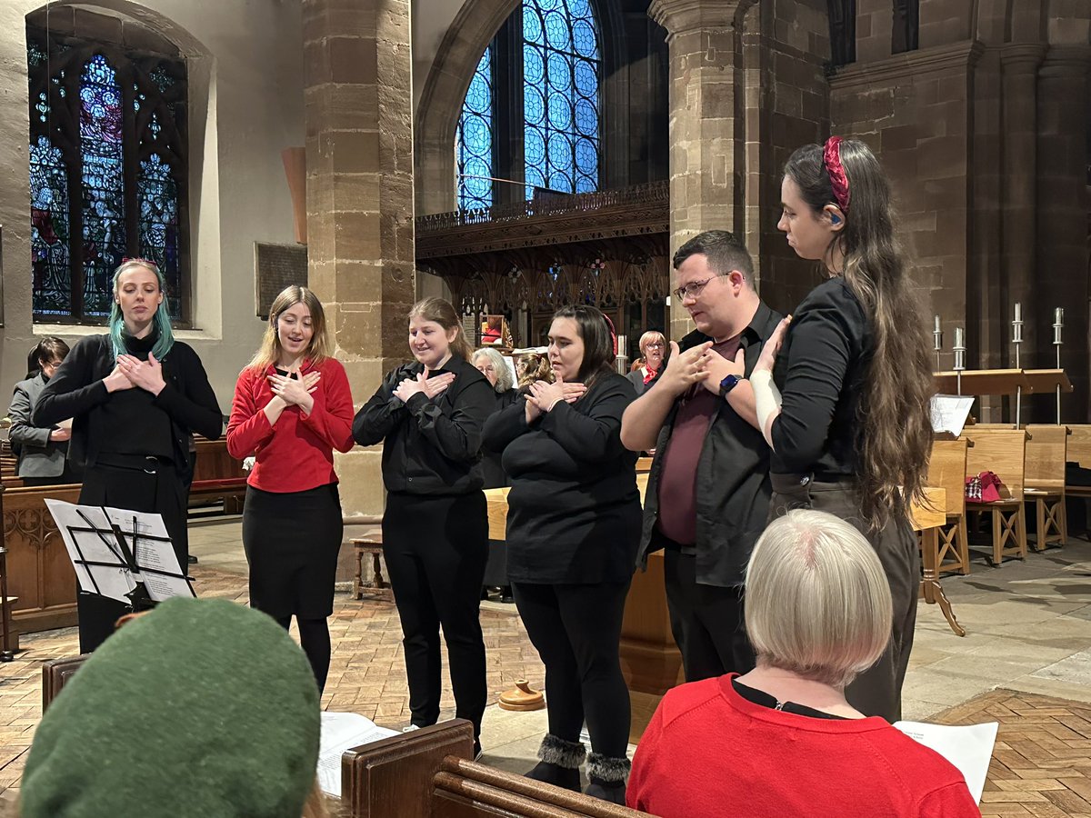 Feeling very proud of our level 6 students on BA (Hons) British Sign Language (Interpreting) <a href="/wlv_uni/">University of Wolverhampton</a> . Well done 👏🏾.